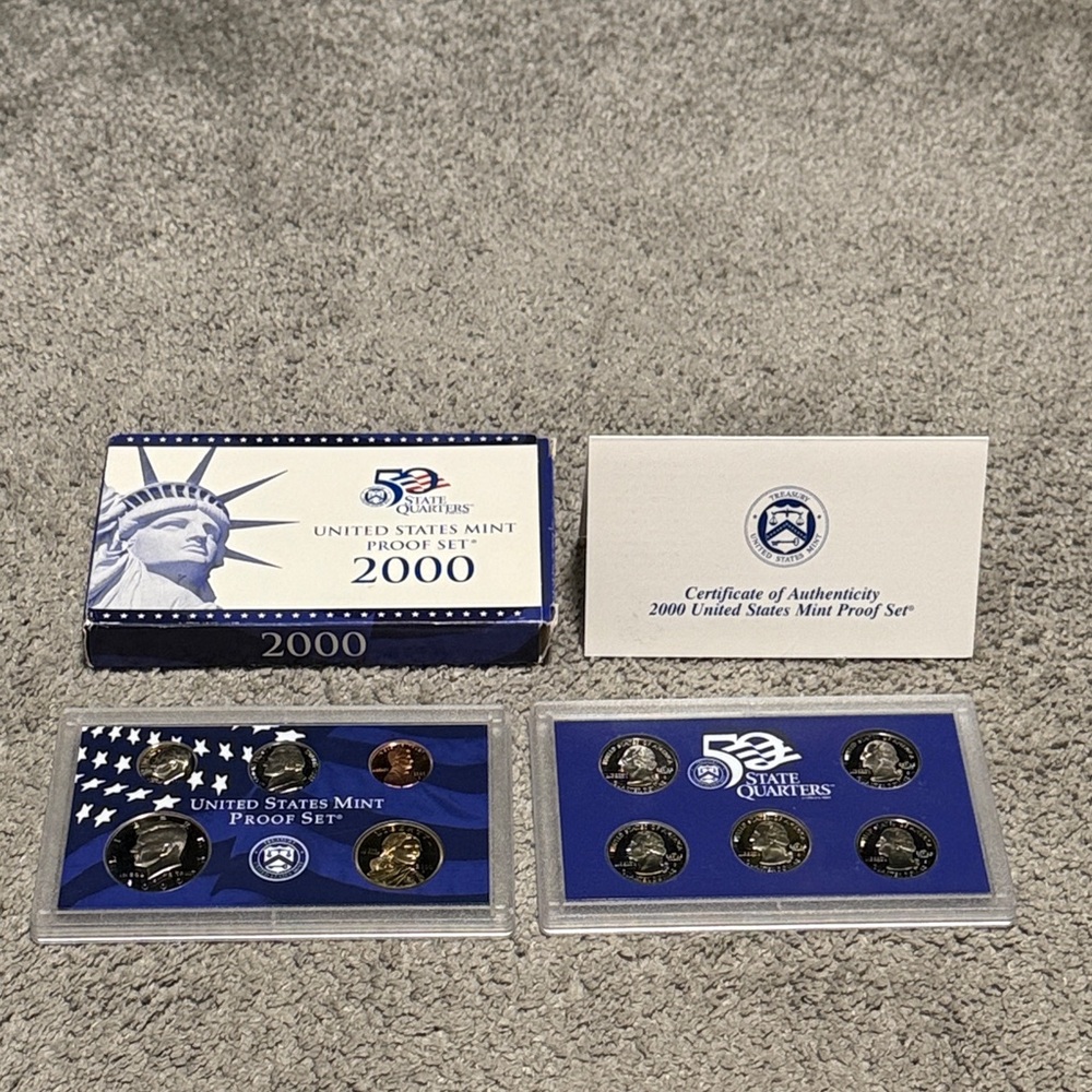 United States Mint Proof Set 2000